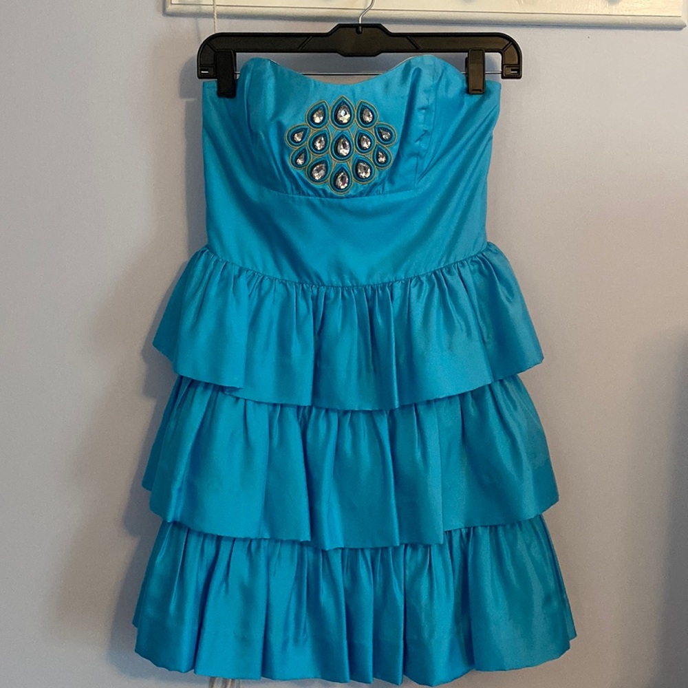 Prom Dress!! Cocktail Dress! Lilly Pulitzer size 4 / NWT / beautiful blue
